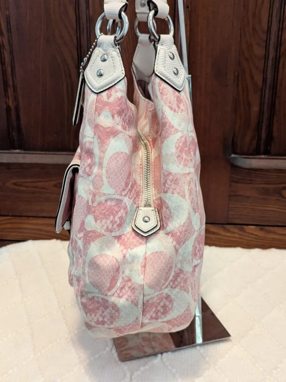 COACH CAMPBELL SNAKE C PRINT HOBO (COACH F27894) RARE